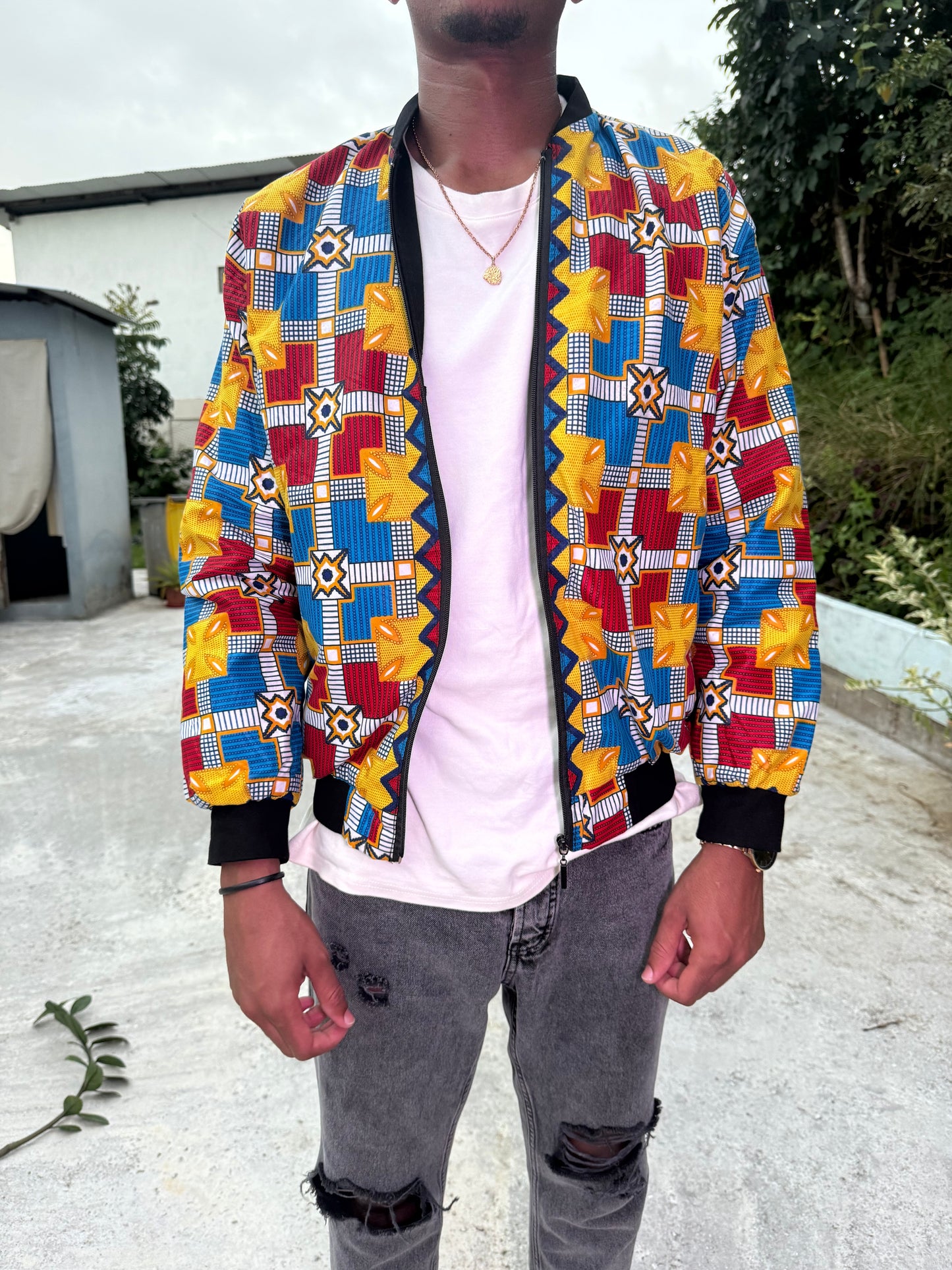 veste bomber wax « guyane street » édition ultra limitée