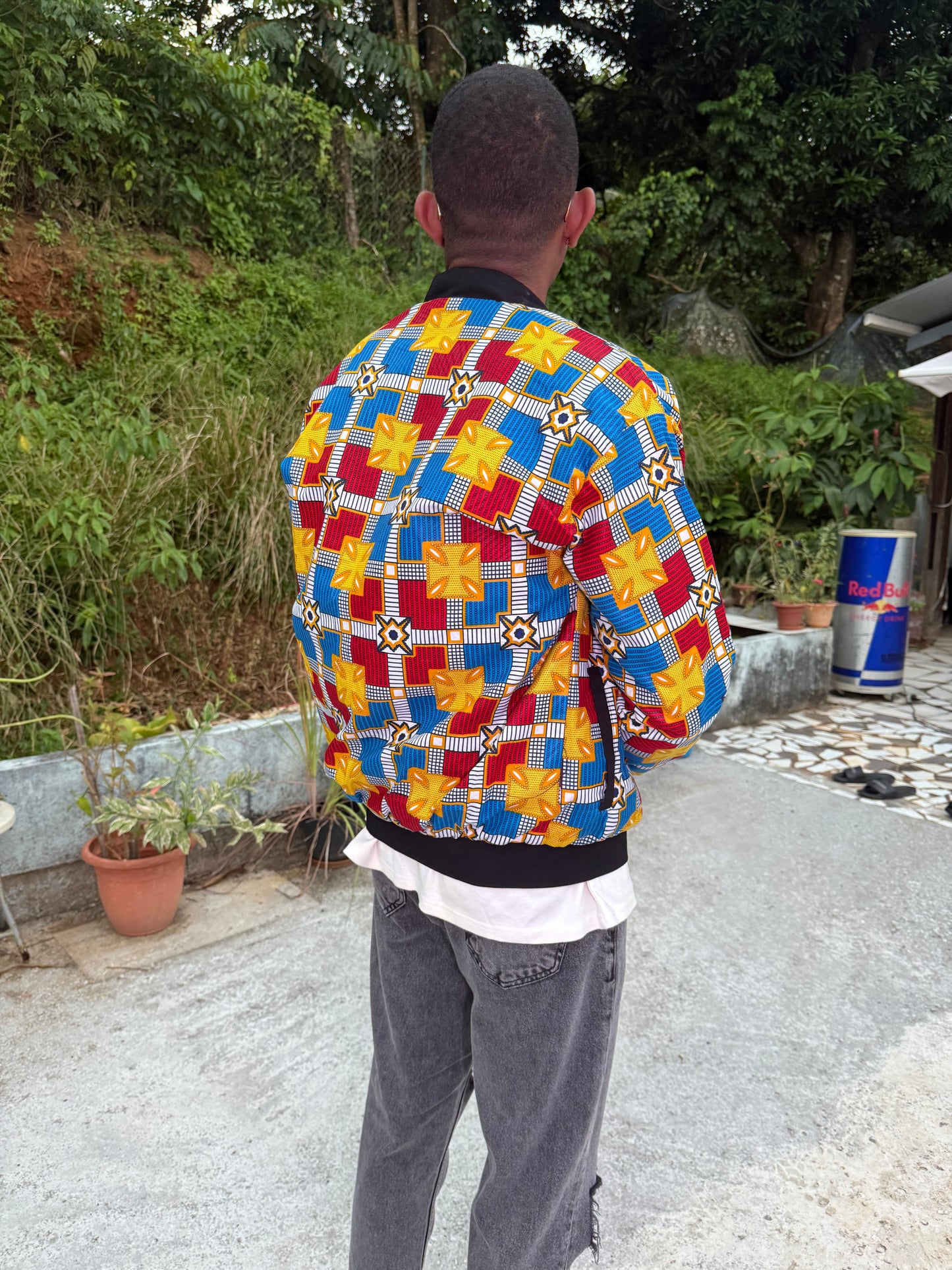 veste bomber wax « guyane street » édition ultra limitée