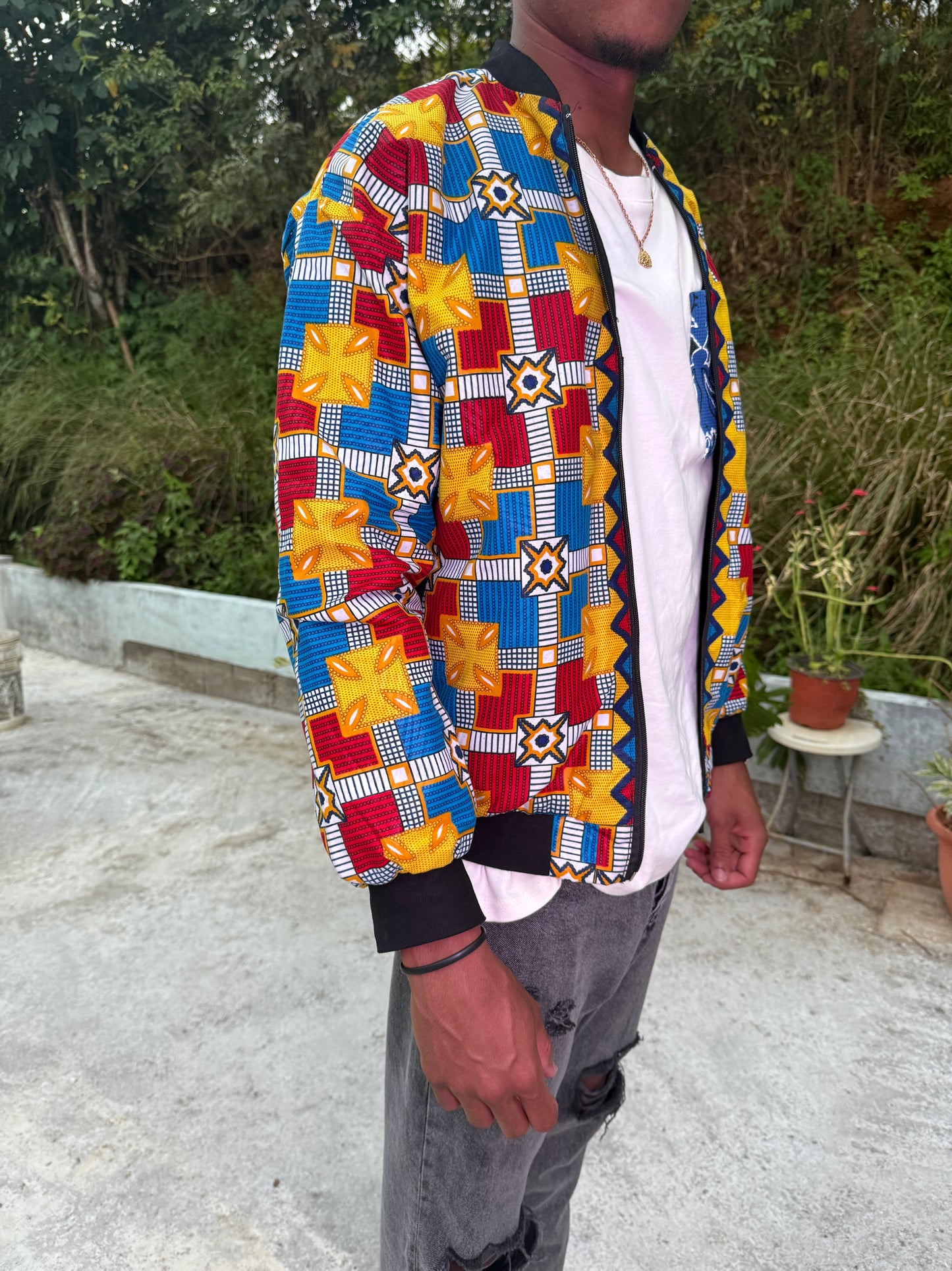 veste bomber wax « guyane street » édition ultra limitée