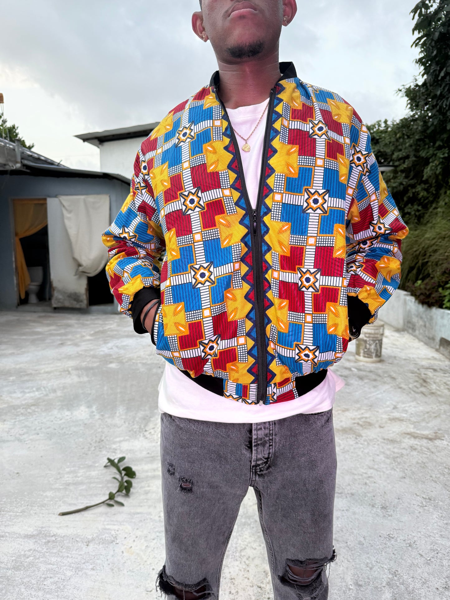 veste bomber wax « guyane street » édition ultra limitée