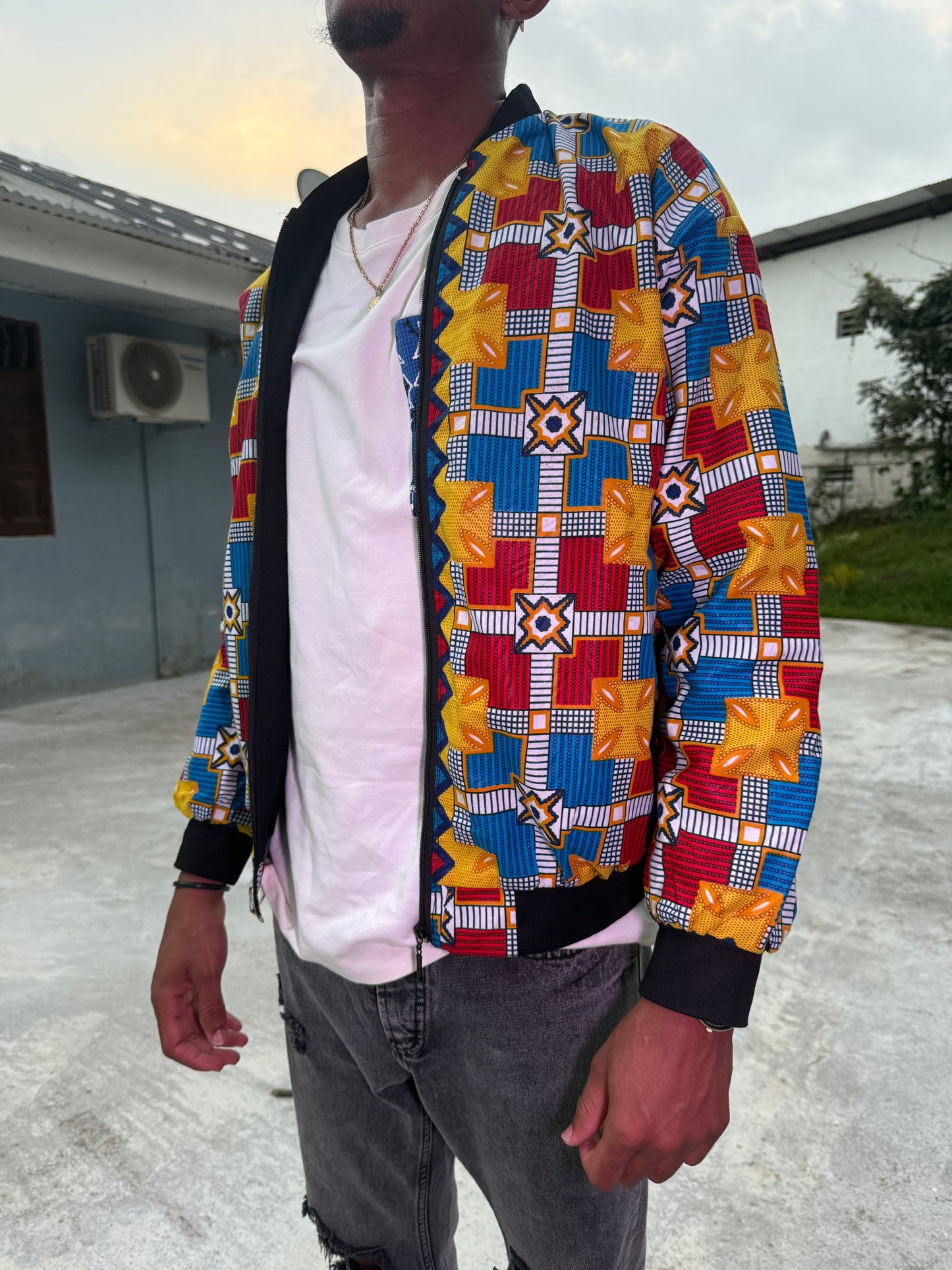 veste bomber wax « guyane street » édition ultra limitée