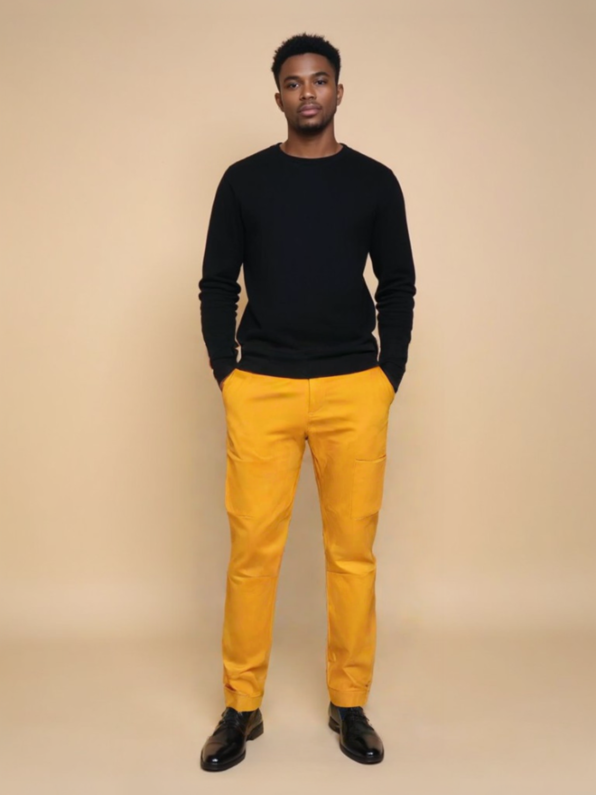 pantalon chino homme en coton – confort et élégance avec coupe moderne