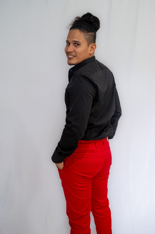 Pantalon rouge homme - Look audacieux et moderne